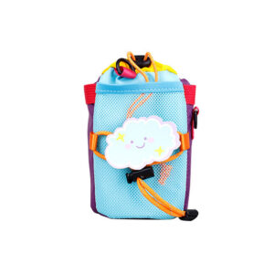 Bicycle Handlebar Water‑Bottle Holder Pouch, Colorful Drawstring Storage Bag